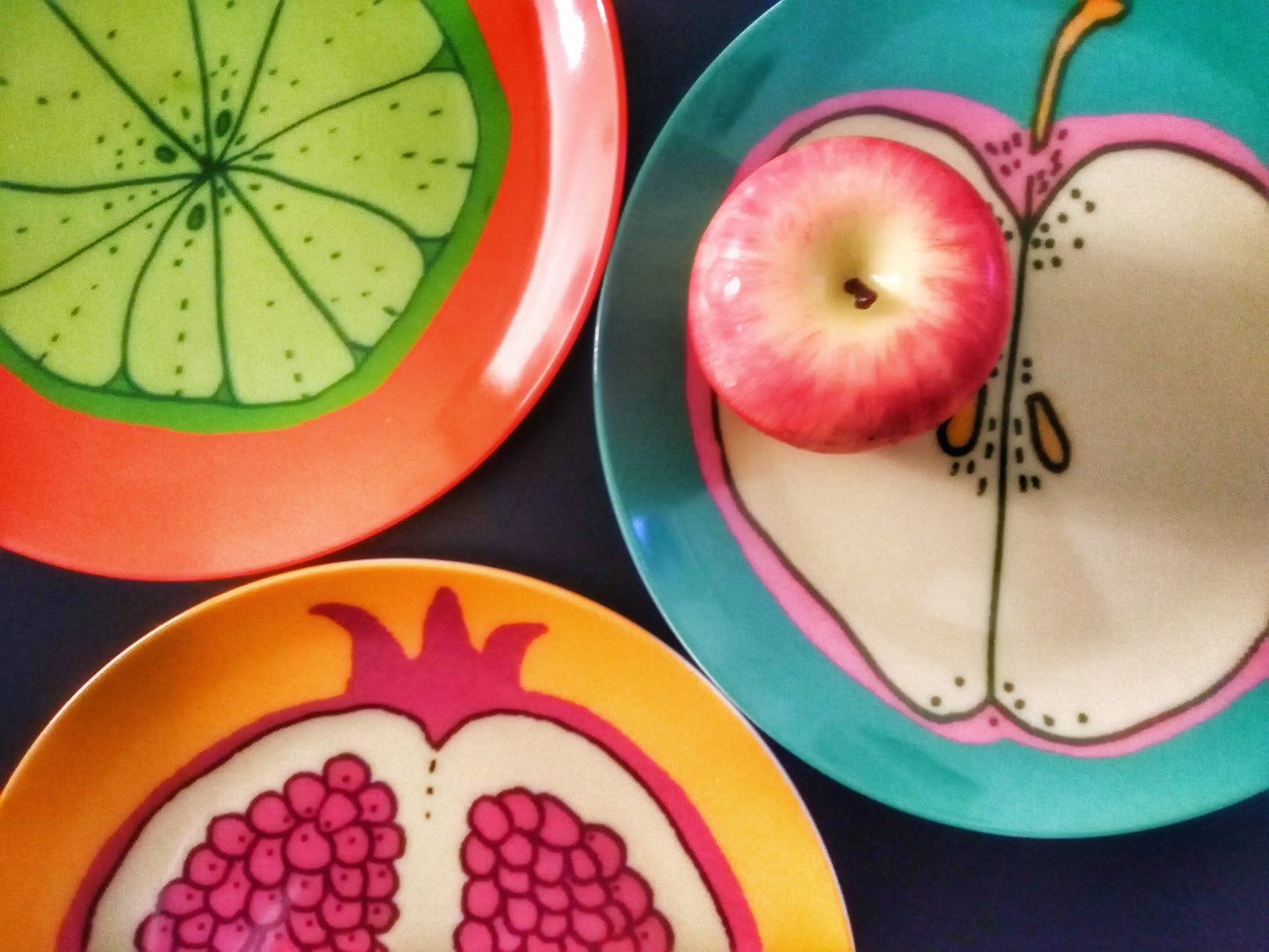 Piattino da frutta “Mela"