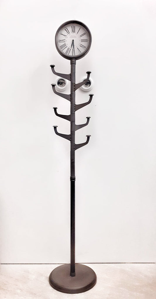 Piantana Orologio / Appendiabiti OLD TIMES