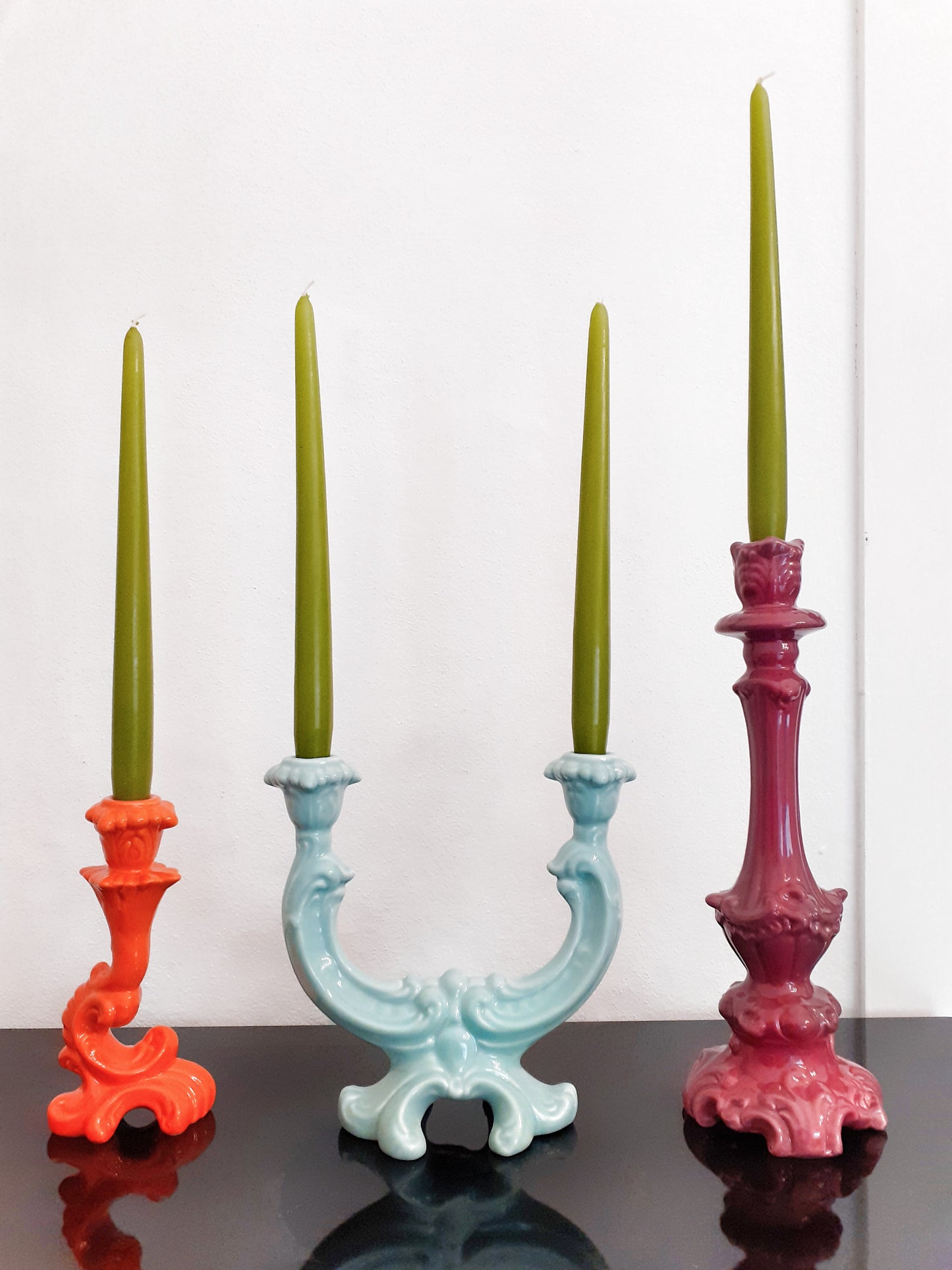 Portacandela Light Up Foglia