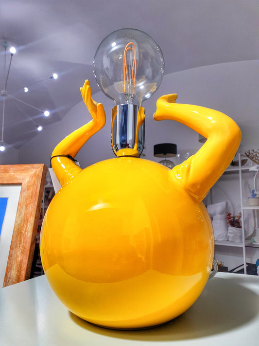 Lampada HANDS in porcellana