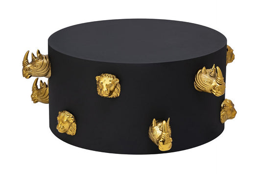 Tavolo da caffè “Ottawa” in ferro e alluminio