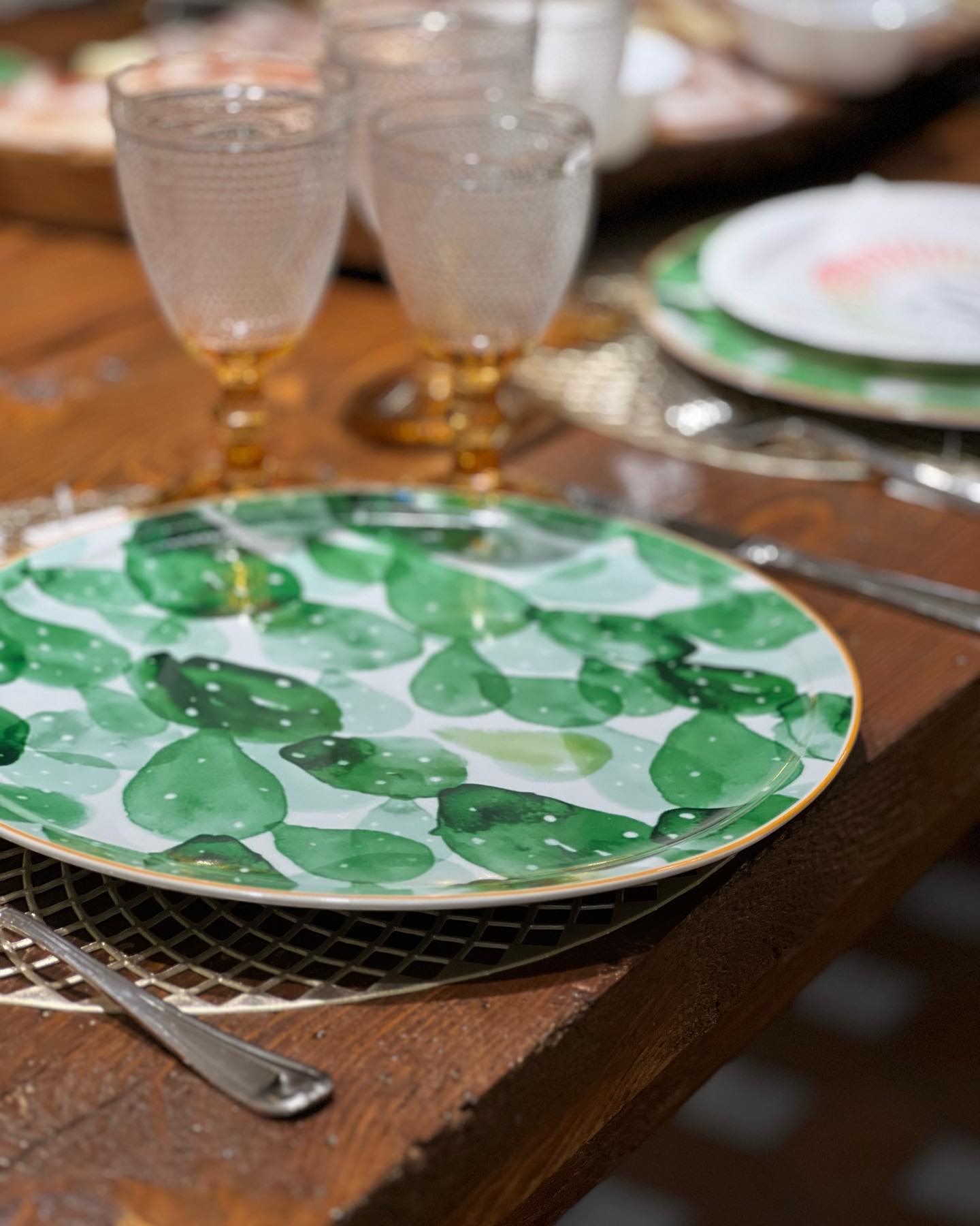 Set 4 Piatti pizza CACTUS