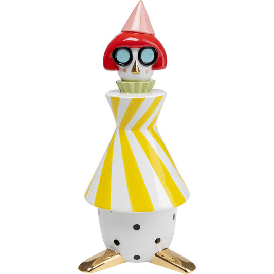 Portafiori Deco PUPPET GIRL in ceramica