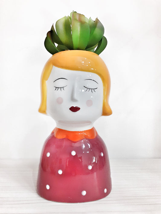 Vaso portapiantine GEMMA in ceramica