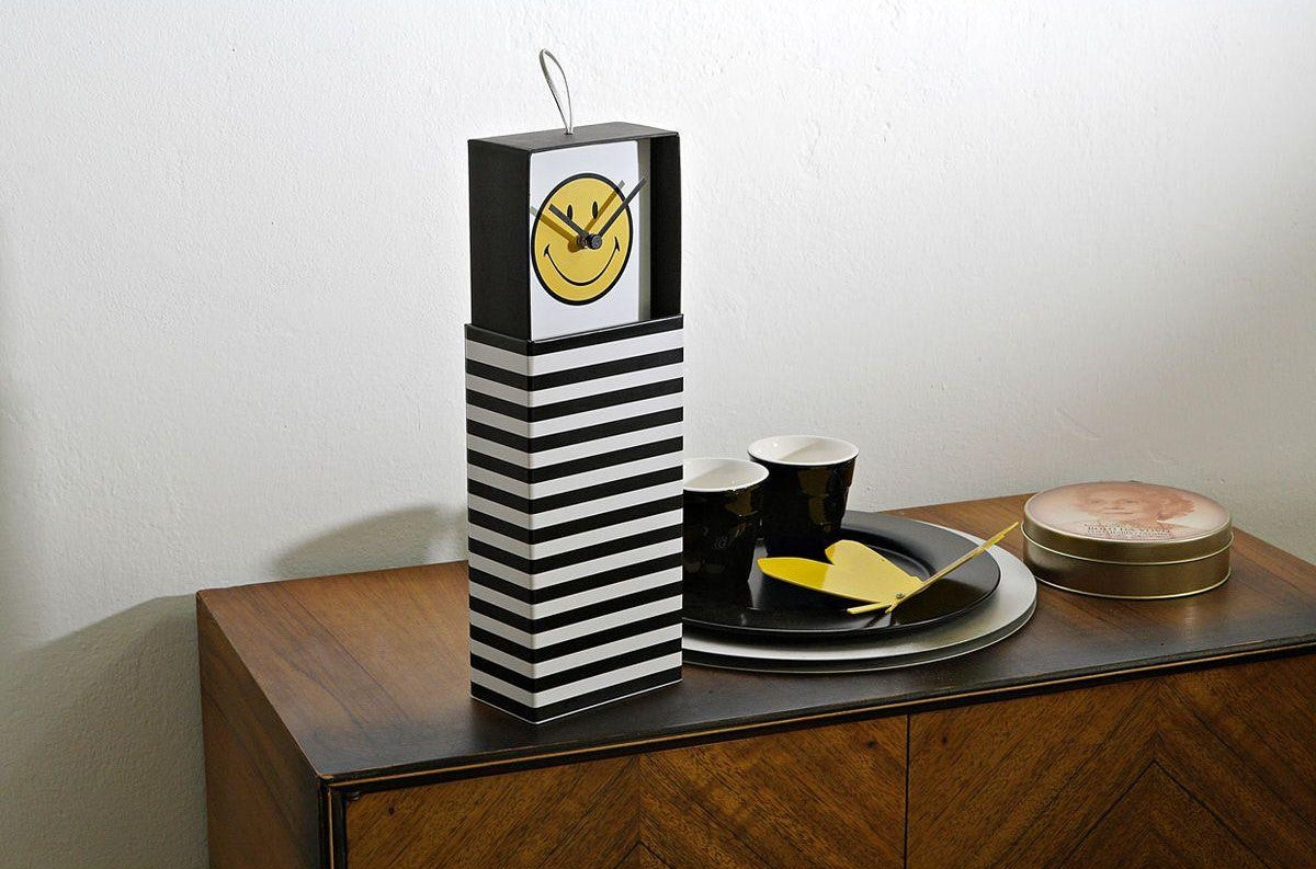 Orologio Clock in a Box "Smile"