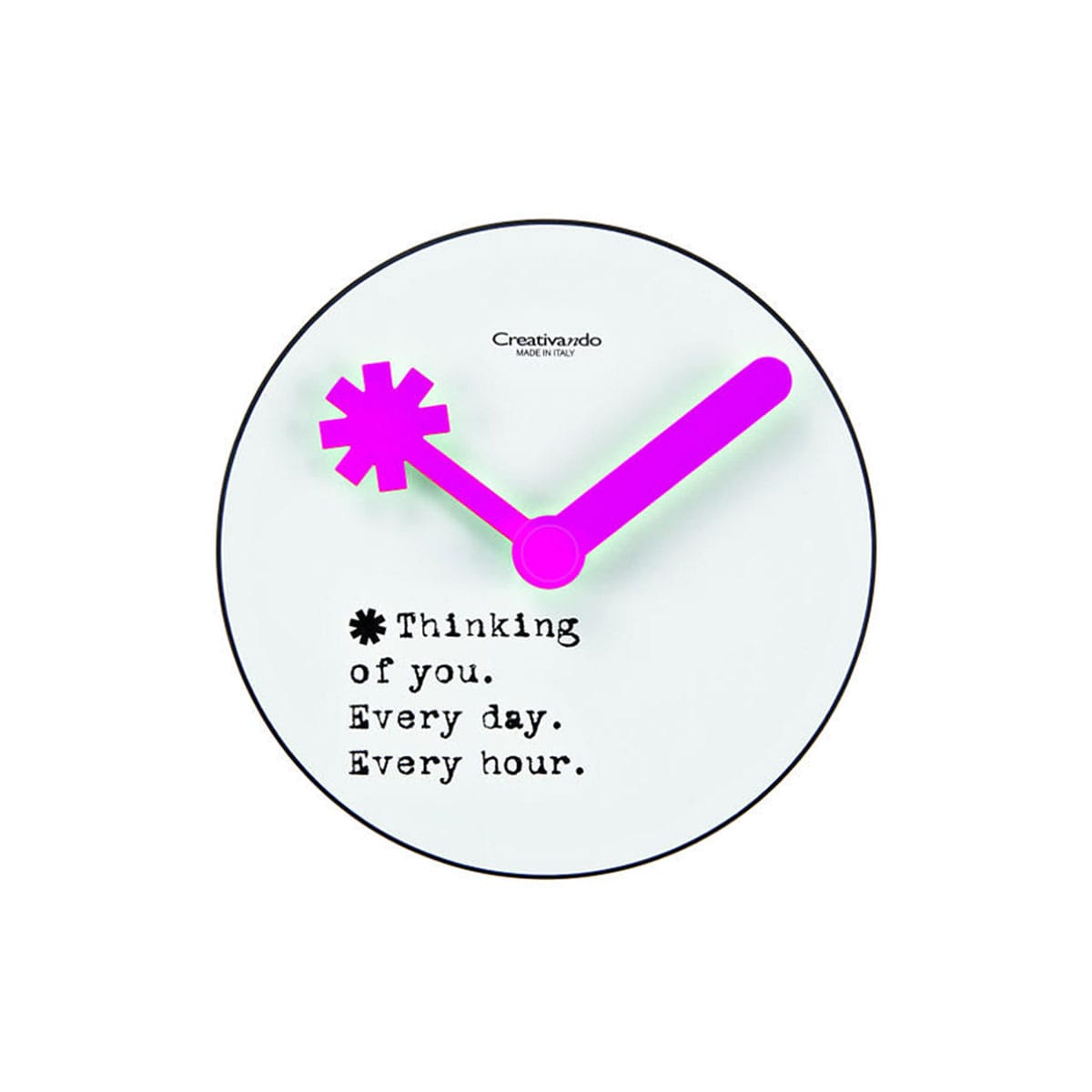 Orologio "Thinking of you" di Creativando
