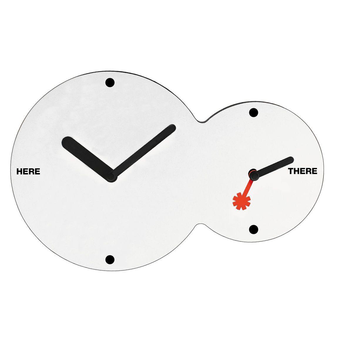 Doppi orologio Fuso Orario "HERE THERE"