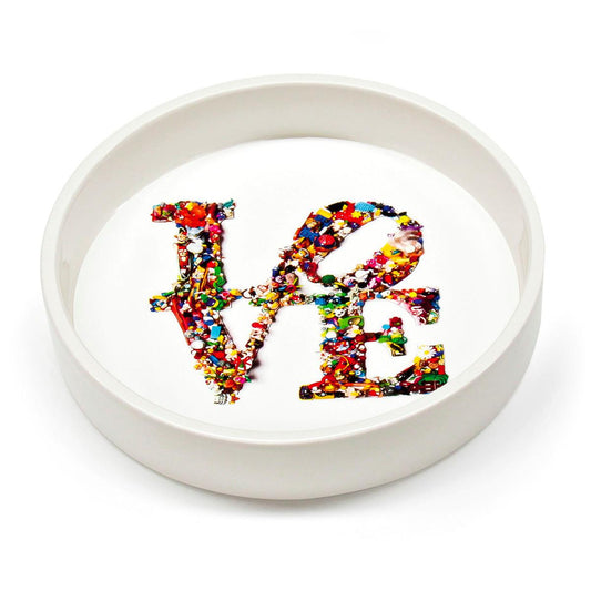 Svuotatasche "LOVE IS NOT A TOY by Laura Ellero" in ceramica