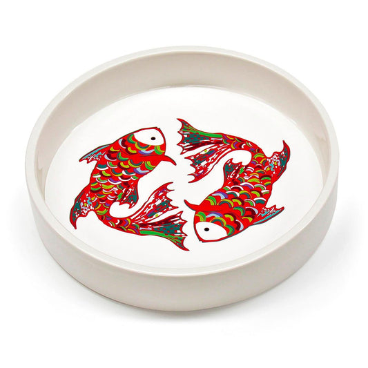 Svuotatasche "Due Pesci" in ceramica