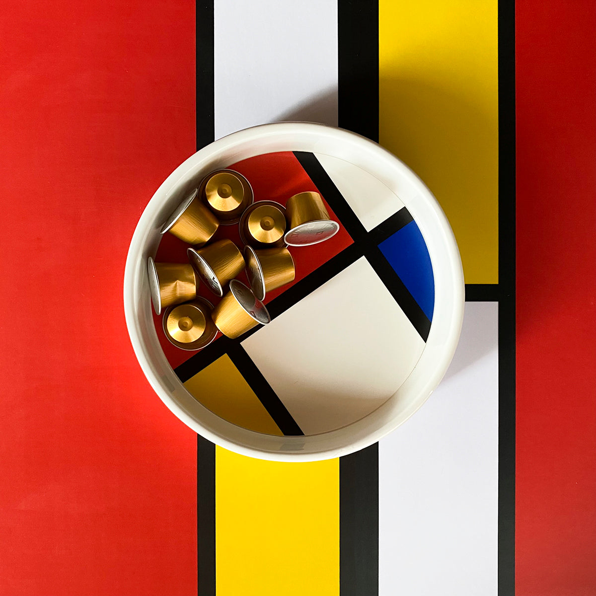 Svuotatasche "MONDRIAN" in ceramica