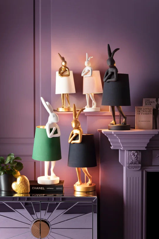 Lampada da tavolo RABBIT White & Dust Pink