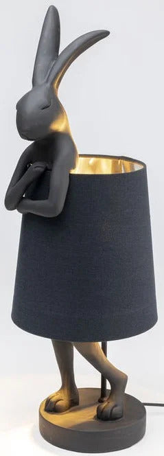 Lampada da tavolo RABBIT Nero Mat