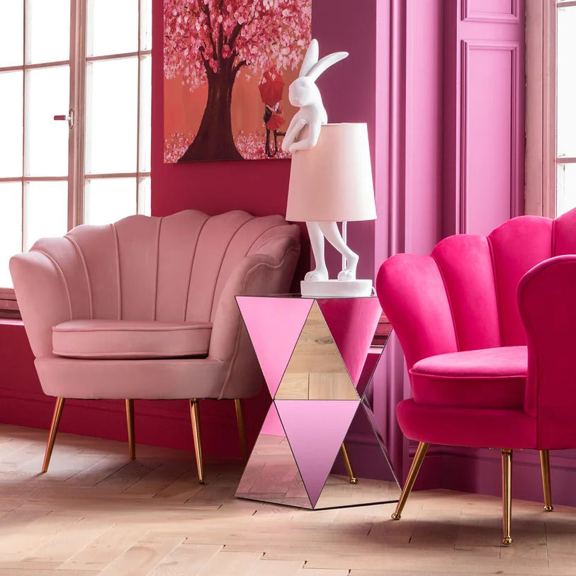 Lampada da tavolo RABBIT White & Dust Pink